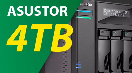 Storage NAS Asustor 4TB, seu Servidor de Armazenamento de Dados