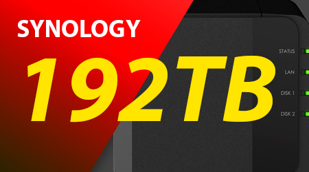 Armazenamento Flash Synology 192TB, Storages NAS ou DAS