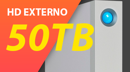 HD Externo 50TB, As melhores marcas e o melhor preço
