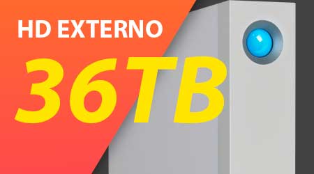 HD Externo 36TB, As melhores marcas e o melhor preço