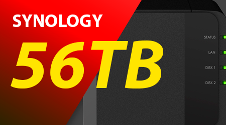 Storage NAS Synology 56TB, Distribuidor Autorizado Brasil