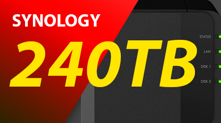 NAS All Flash e Storage NAS Synology 240TB SATA