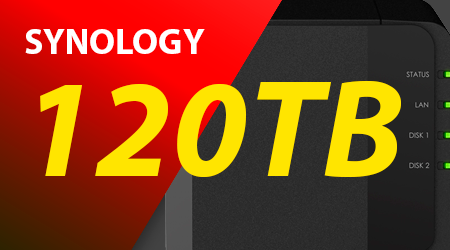 Storage NAS Synology 120TB, Distribuidor Autorizado Brasil