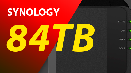 Storage NAS Synology 84TB, Distribuidor Autorizado Brasil