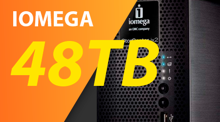 Storage NAS Storcenter Iomega 48TB - PX6 300d, IX12 300r, PX12 400r e 450r