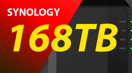 Solução de Armazenamento Flash Storage Synology até 168TB