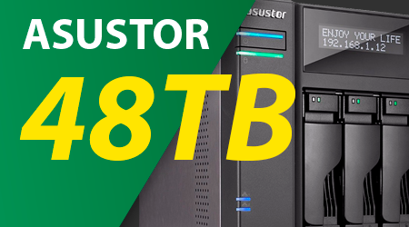 Storage NAS Asustor 48TB, seu Servidor de Armazenamento de Dados