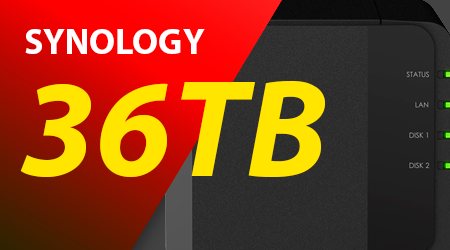 Storage NAS Synology 36TB, Distribuidor Autorizado Brasil