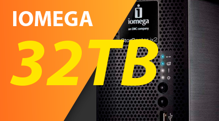 Storage NAS Storcenter Iomega 32TB - IX4 200d, PX4 300d, IX12 300r e PX12