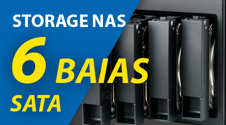 Storage NAS 6 Baias SATA - Qual Servidor NAS 6 Bay Comprar?