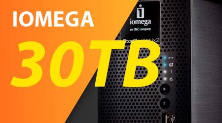 Storage NAS Storcenter Iomega 30TB - PX6 300d, IX12 300r, PX12 400r e 450r