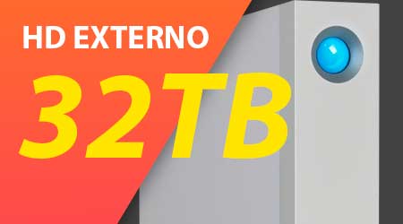HD Externo 32TB, As melhores marcas e o melhor preço