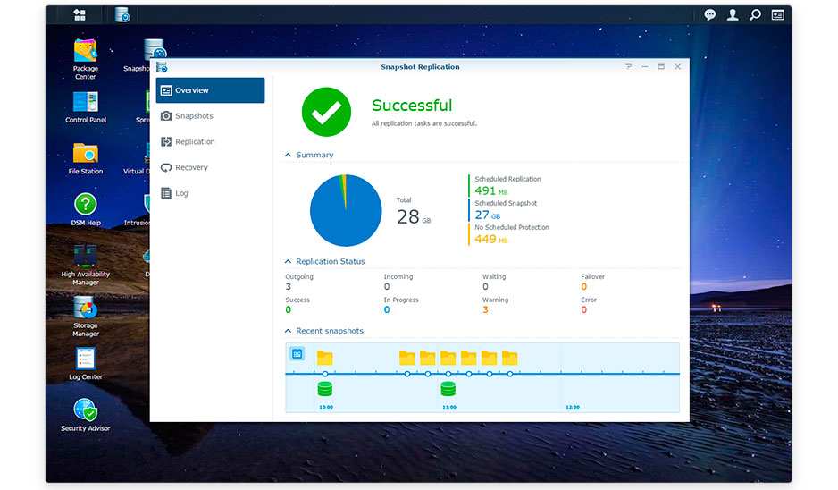 Data Protection and Recovery FS3017 Synology