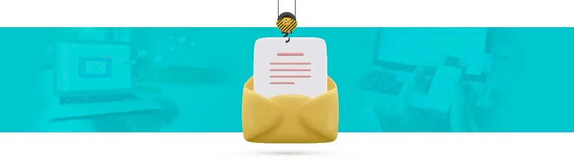 Um envelope de carta sendo carregado por um guindaste para demonstrar um e-mail pesado sendo carregado - Como enviar um arquivo grande por email?