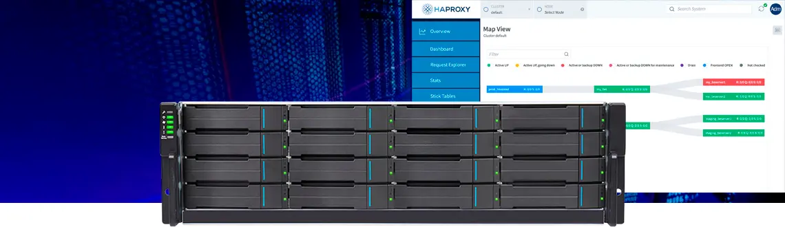 O HAProxy pode ser utilizado em storages?