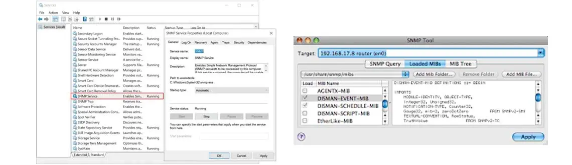 O SNMP precisa de um sistema operacional para funcionar?