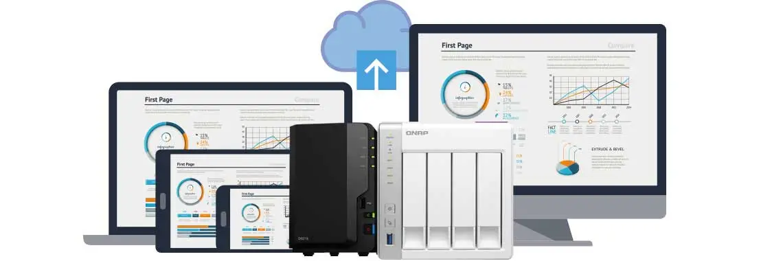 Acesso móvel e nuvem privativa com os storages Synology e Qnap