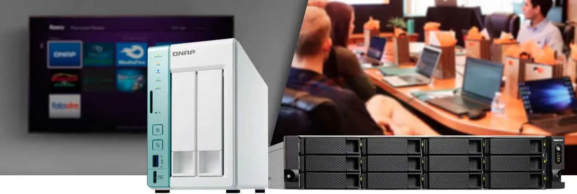 NAS Qnap ideal para cada aplicação, TS-230 em uso doméstico e TS-1232XU-RP em uso corporativo