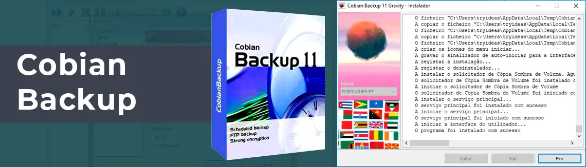 Cobian Backup, um software de backup grátis para Windows