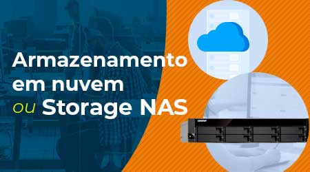 Comprar armazenamento em nuvem ou instalar um NAS?