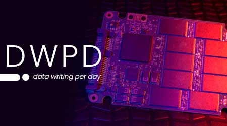 O que é data writing per day (DWPD)?