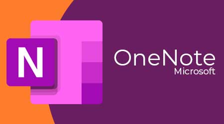 OneNote Microsoft, um software de anotações e colaboração em nuvem