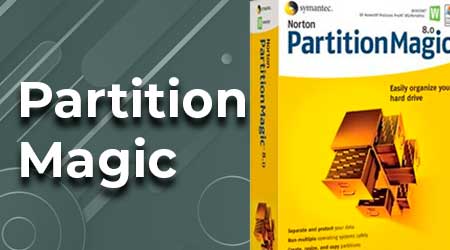 Partition Magic, um software para particionar discos