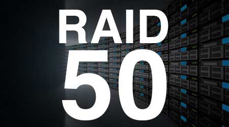 RAID 50 ou RAID 5+0, seis ou mais discos trabalhando juntos