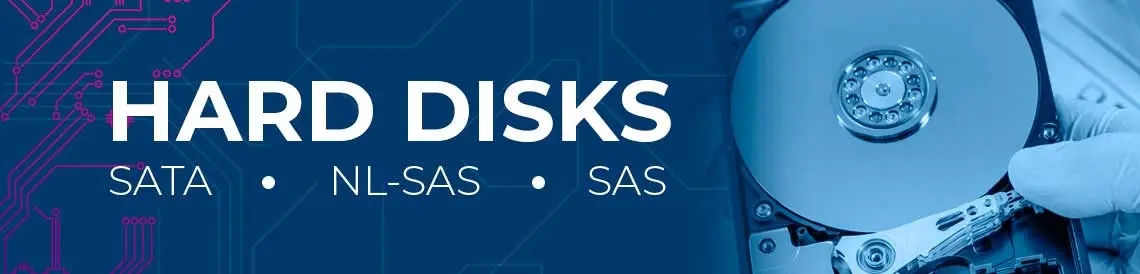 Quais são as diferenças entre hard disks SATA, NL-SAS e SAS