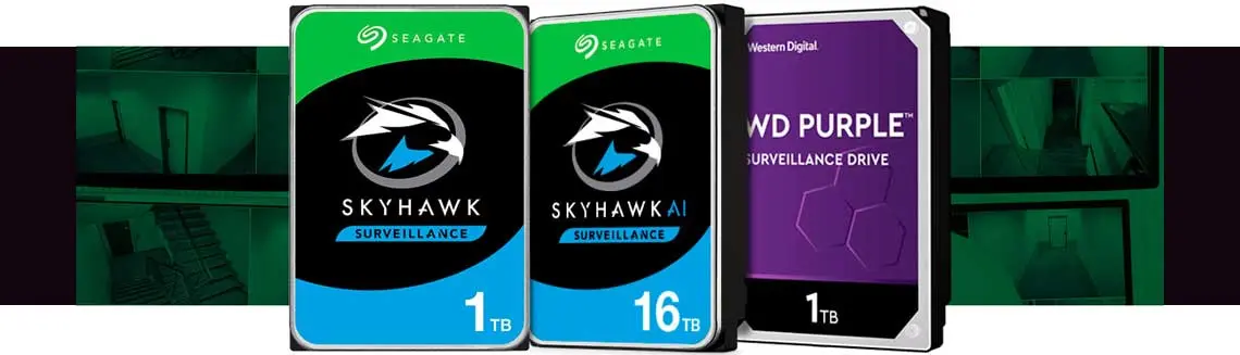 HDs ideais para sistemas de vigilância, Western Digital Purple, SkyHawk Surveillance e SkyHawk Surveillance AI