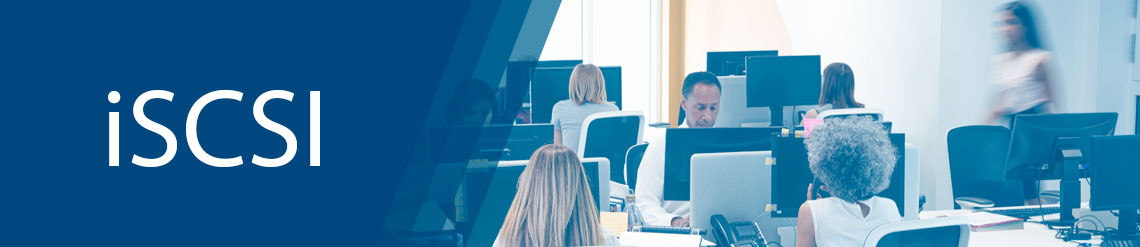 iSCSI: O que é e como usar o serviço iSCSI Ambiente corporativo com vários computadores
