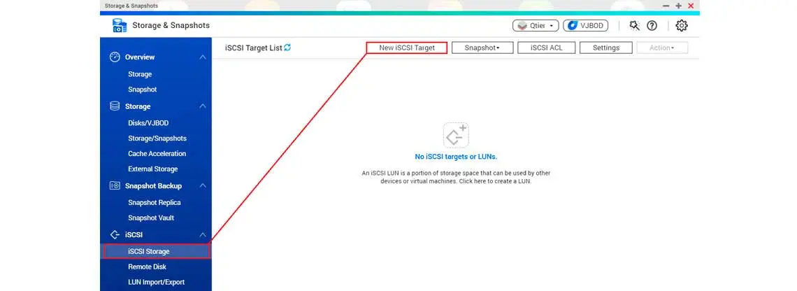 iSCSI initiator