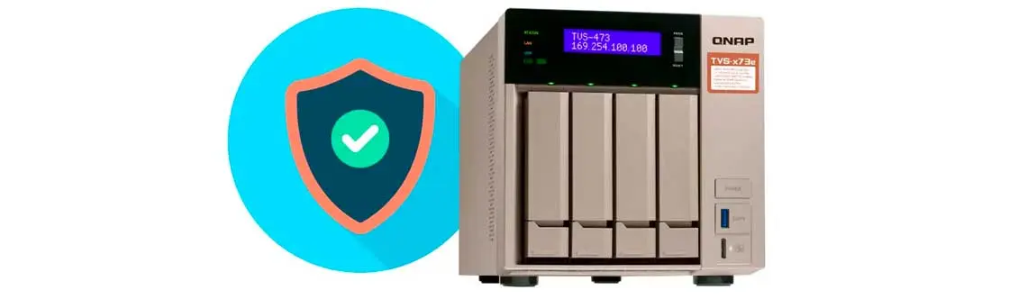 Qnap TVS-473e Storage NAS para servidor de arquivos seguro com arranjos RAID