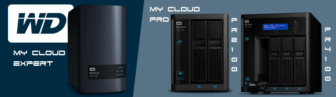 Western Digital My Cloud Expert e My Cloud Pro PR2100 e PR4100