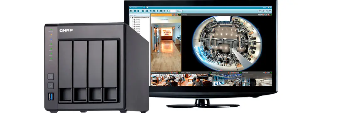 NVR Qnap, ambiente seguro para armazenar imagens de vigilância