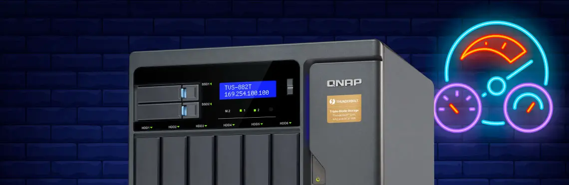 Storage NAS Qnap com alto desempenho via SSD