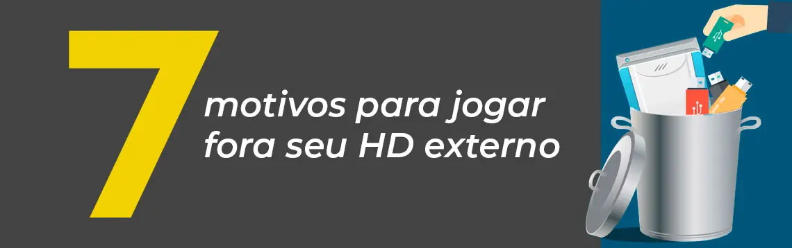 Precisa recuperar seus dados? 7 bons motivos para jogar fora seu HD externo