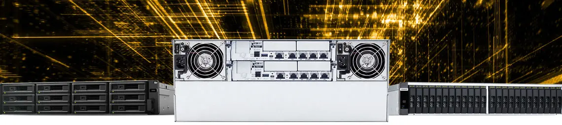 NAS corporativos de empresas como a Qnap, Infortrend e Synology