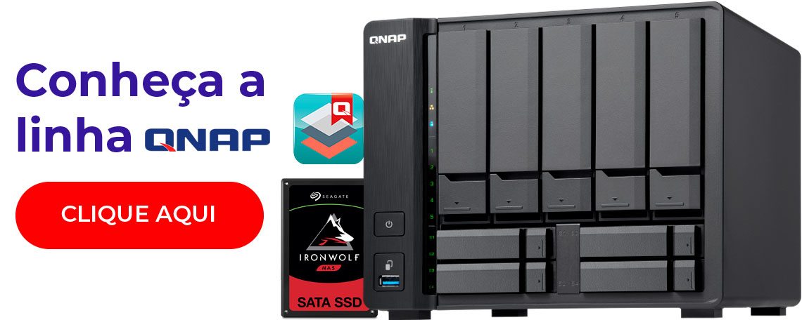 Qtier, Qnap Storage NAS com SSD Seagate para possibilitar a tecnologia Tiering