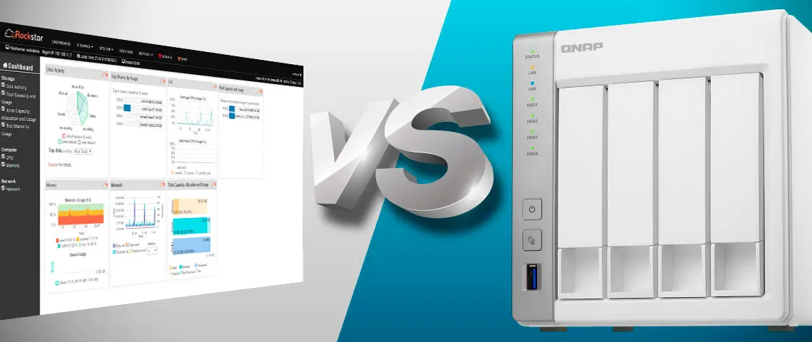 Rockstor vs NAS Qnap