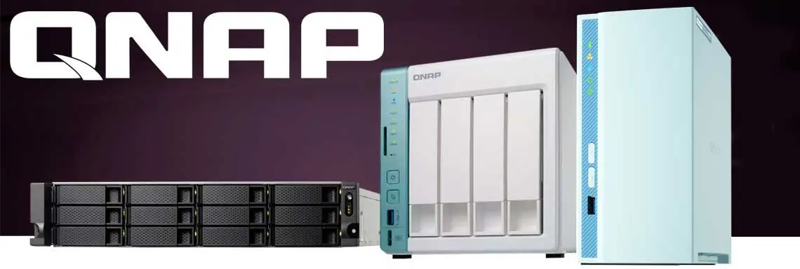 Qnap - NAS Qnap modelos de rack e desktop TS-1263XU-RP, TS-231P e TVS-451A