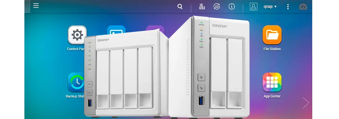 Servidor NAS doméstico Qnap TS-231P e TS-431P