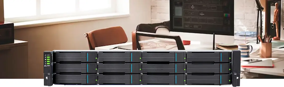 Solução de backup dedicada - storage NAS Infortrend