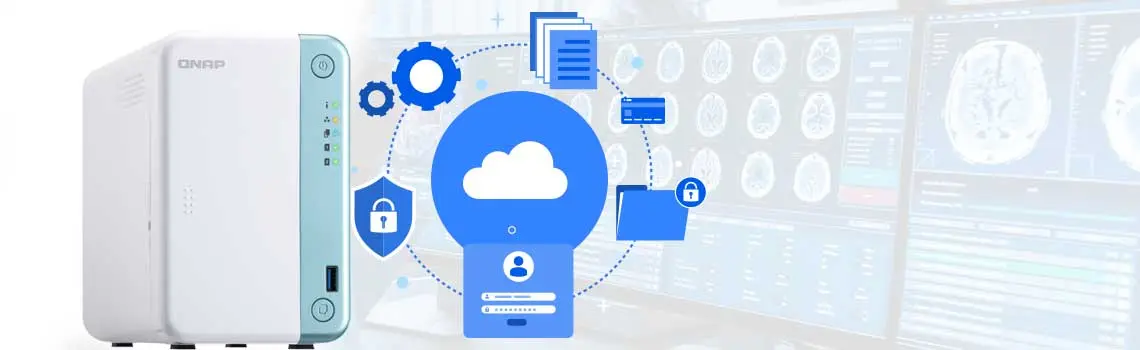 Storage NAS com ferramentas para nuvem privada