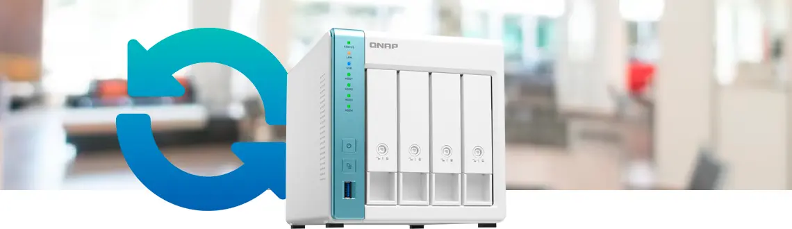 Storage NAS como mídia de armazenamento