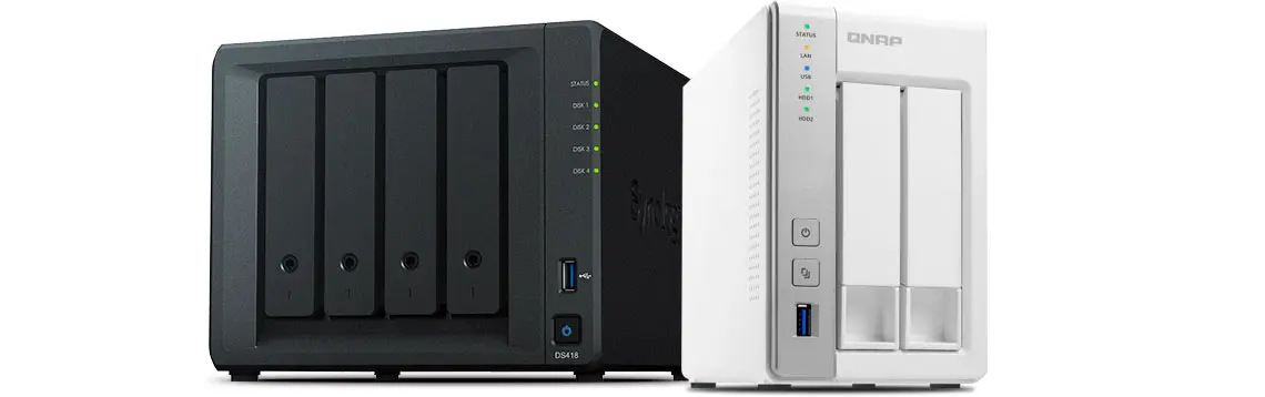 Storages NAS Qnap e Synology