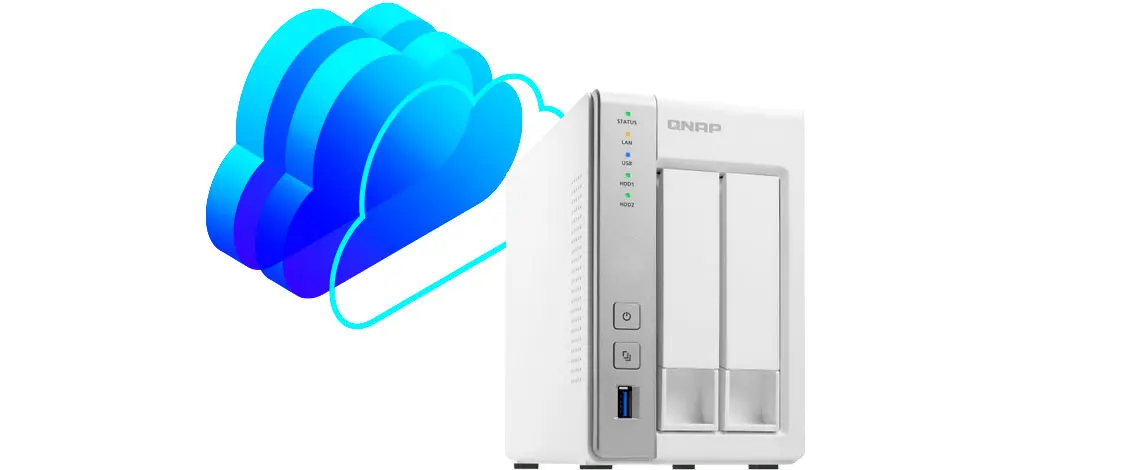 Qnap NAS TS-231P capacitado para criar uma nuvem privativa de dados