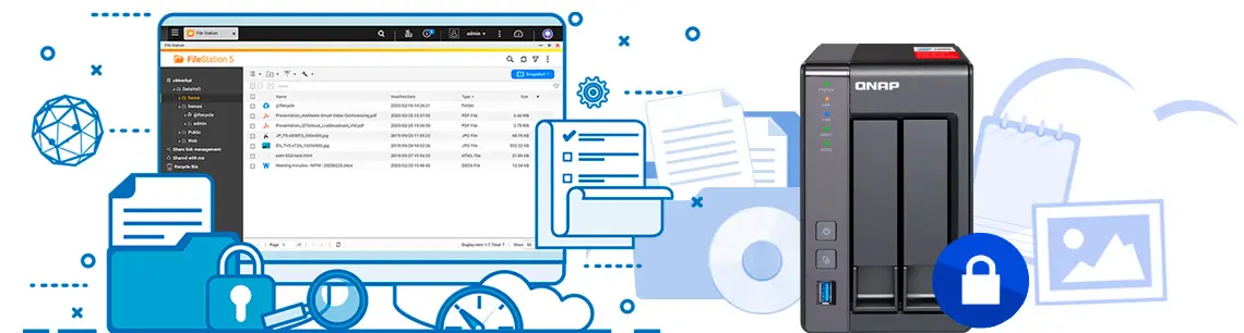 Um NAS para criar uma nuvem privada de armazenamento