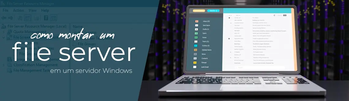 Montar um file server em um servidor Windows