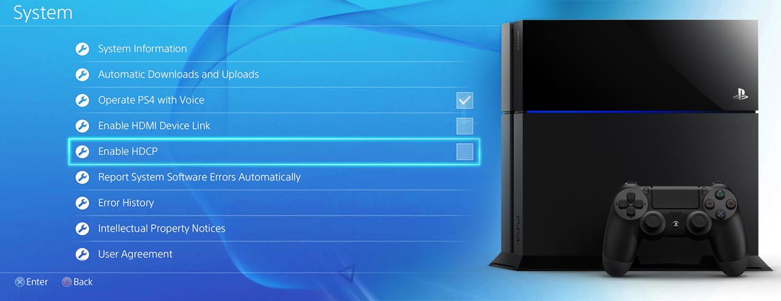 Sony desabilita o HDCP no PS4